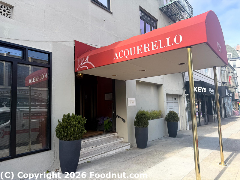 Acquellero San Francisco exterior