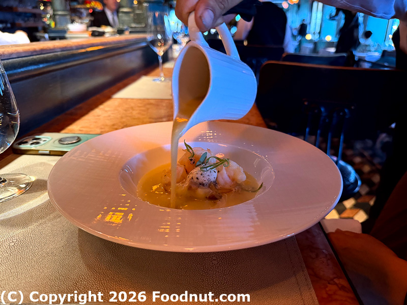 boulevard san francisco spot prawn corn soup