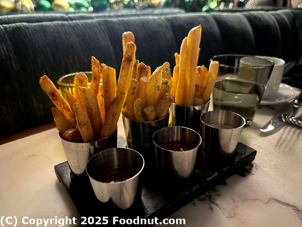 Bourbon Steak San Francisco French Fries amuse bouche