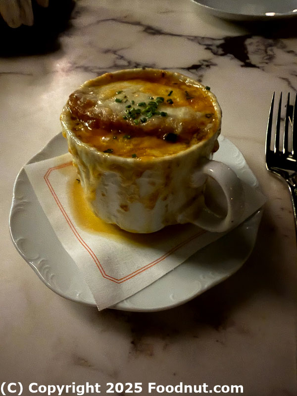 Bourbon Steak San Francisco Onion Soup