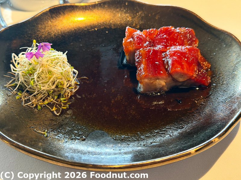 Lai Ching Heen char siu barbecued pork