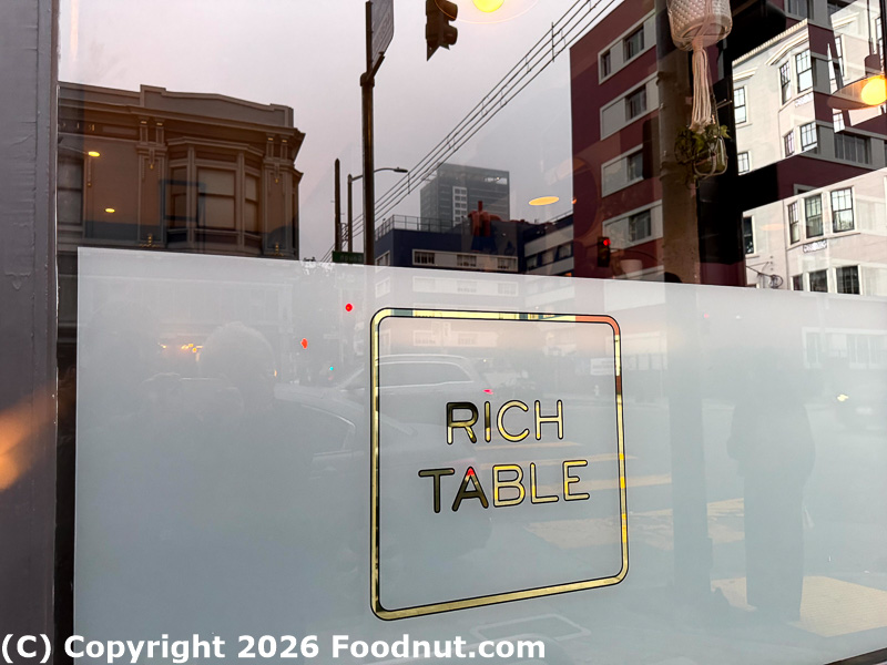 Rich Table San Francisco exterior decor outside