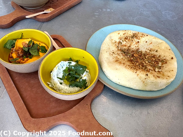 Valley Goat Sunnyvale pita dips