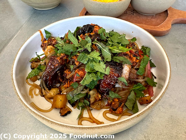 Valley Goat Sunnyvale pork belly noodles