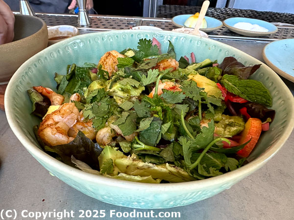 Valley Goat Sunnyvale shrimp salad